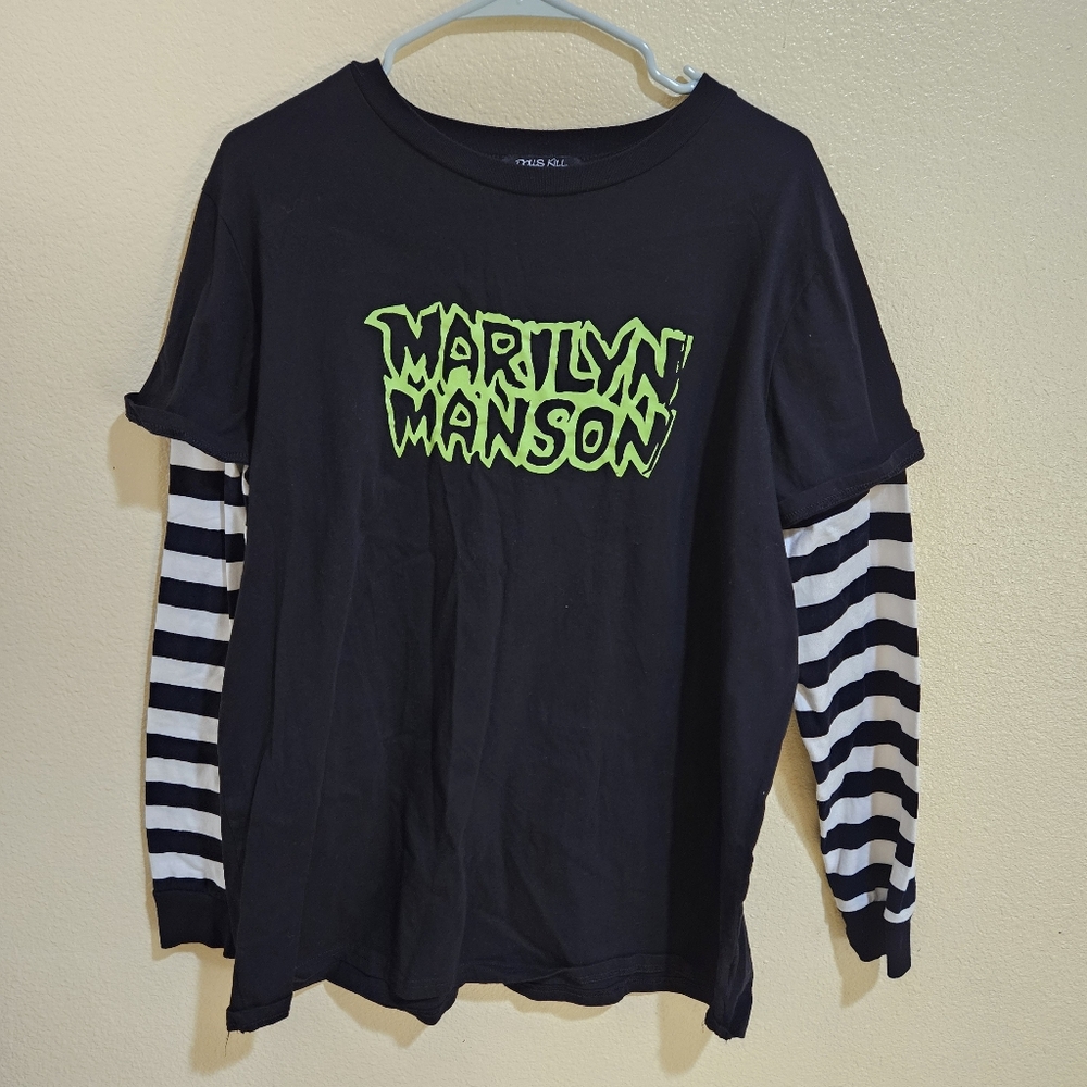 Marilyn Manson Tshirt- Dolls Kill